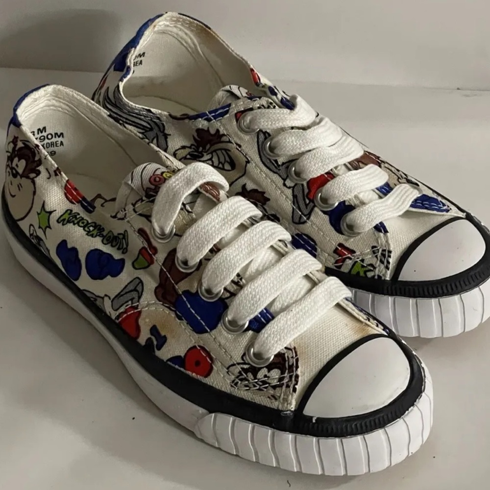 Vintage Looney Tunes Toons Keds sneakers tennis shoes‎ size 13 kids